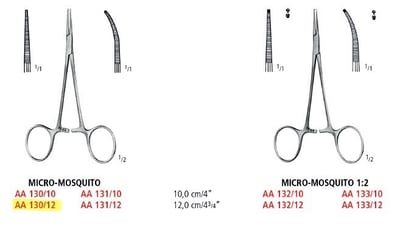 MICRO-MOSQUITO  12,0 CM For veterinary use2